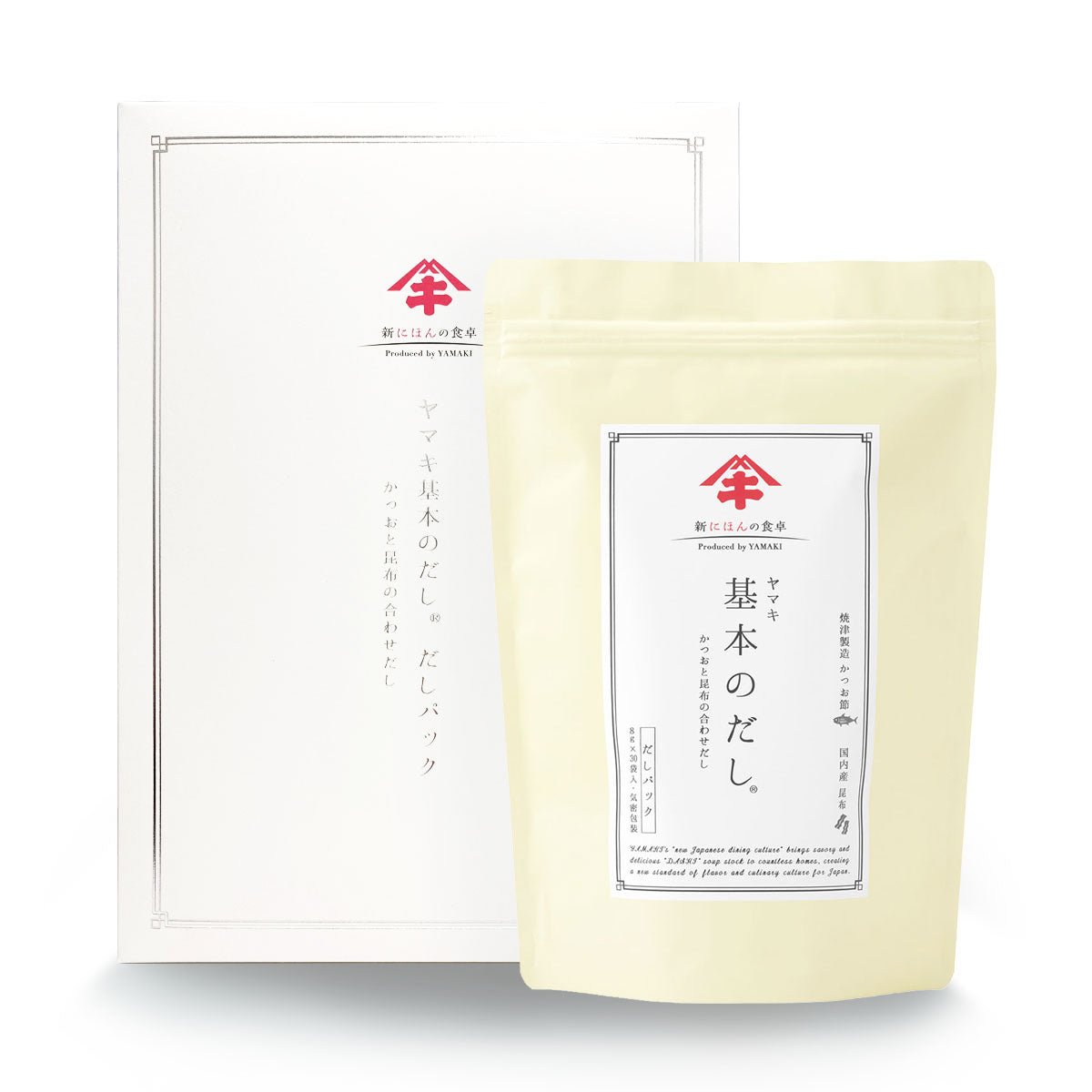 【ギフトセット】基本のだし だしパック かつおと昆布の合わせだし 30袋入