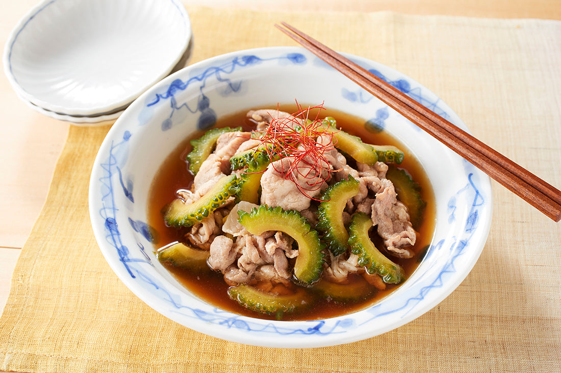 ゴーヤと豚肉のさっと煮