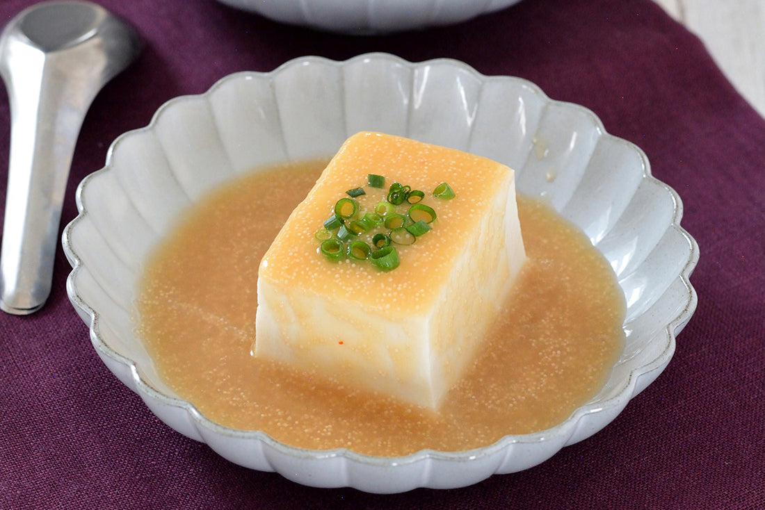 レンジで速単!豆腐の明太だしあんかけ