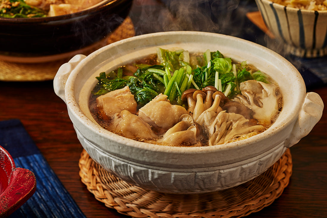 <醤油鍋つゆ>好きな味付けで楽しむ小鍋
