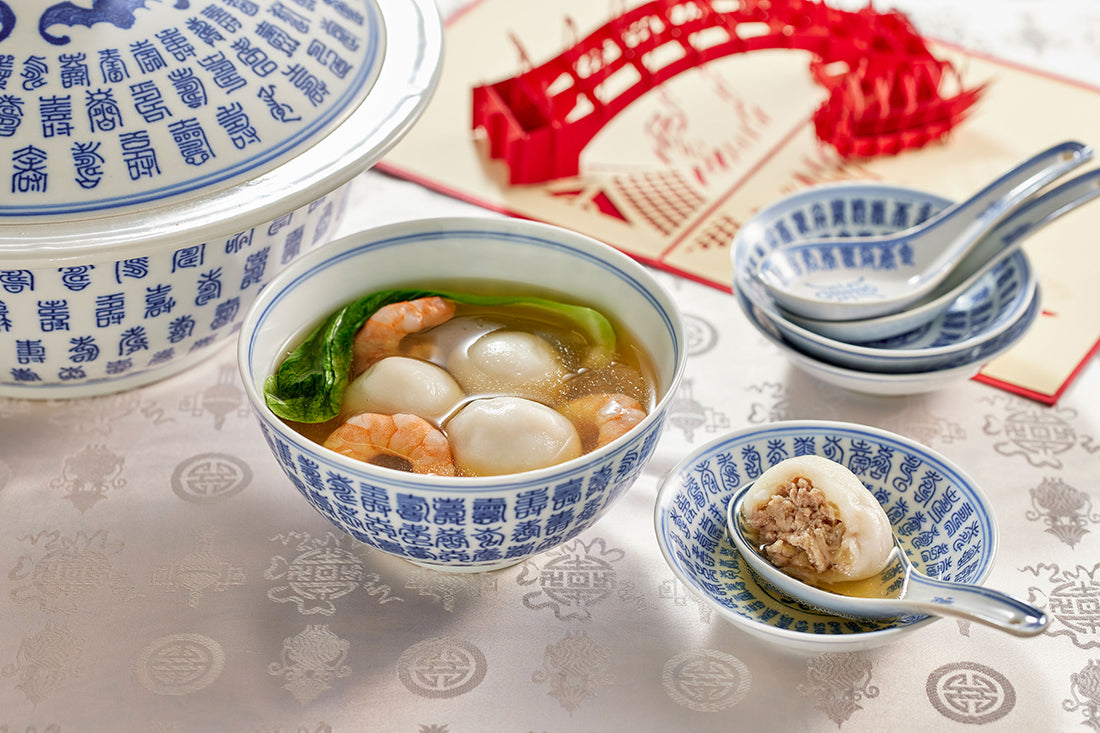 中国の湯圓(タンユエン)風雑煮