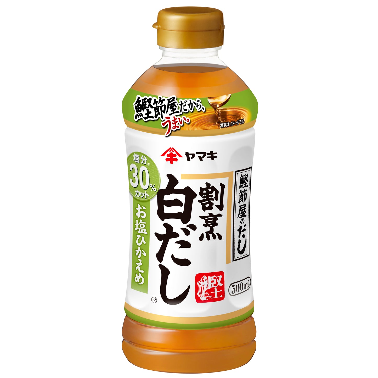 割烹白だしお塩ひかえめ 500ml