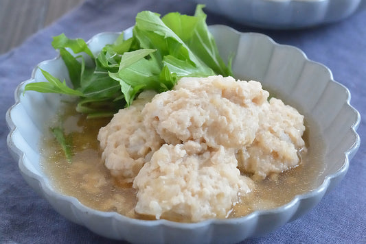 ふんわり長芋つくねの吟だし煮