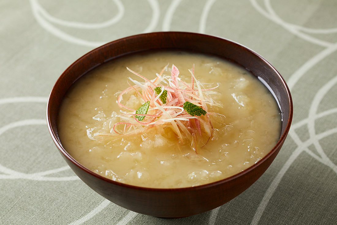 冬瓜のすり流し味噌汁 – ヤマキ公式オンラインショップ